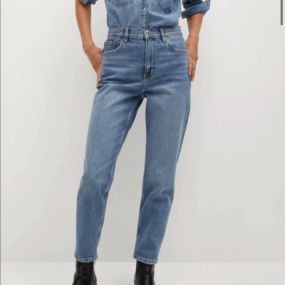 NWOT Mango Mom Jeans